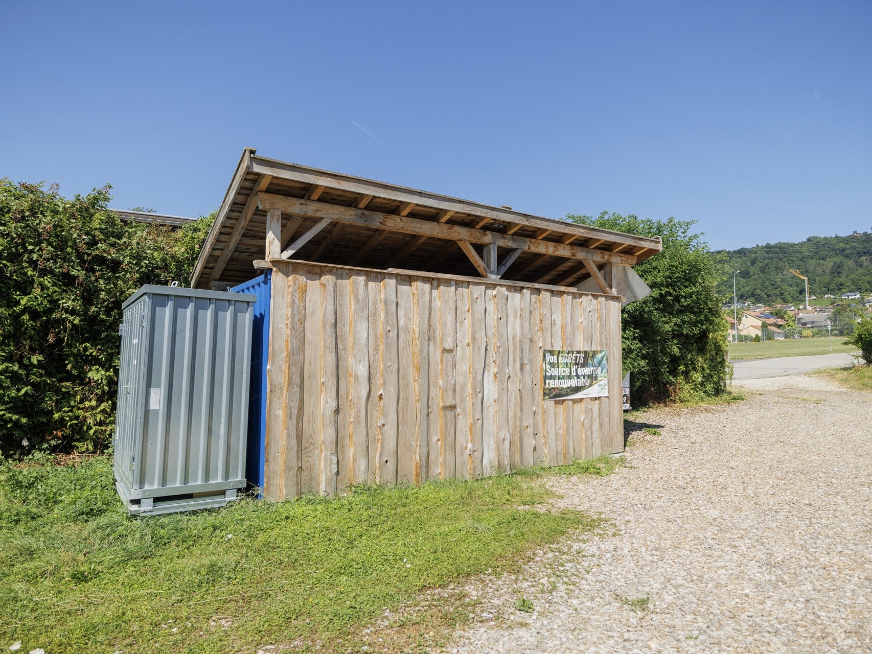Self service de bois à Bursins